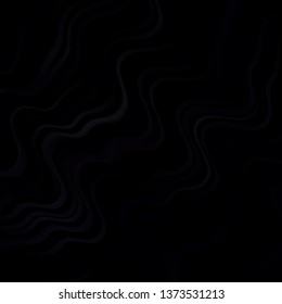 Dark Gray vector template with curved lines. Gradient illustration in simple style with bows. Best design for your posters, banners.