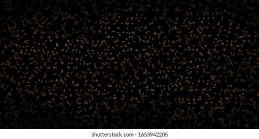 Dark Gray vector template with esoteric signs. Colorful vintage illustration with gradient alchemy shapes. Simple design for occult depiction.