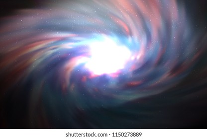 Dark Gray vector template with space stars. Shining illustration with sky stars on abstract template. Template for cosmic backgrounds.