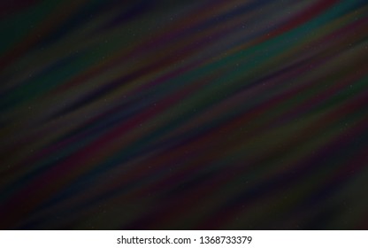Dark Gray vector template with space stars. Shining illustration with sky stars on abstract template. Pattern for futuristic ad, booklets.