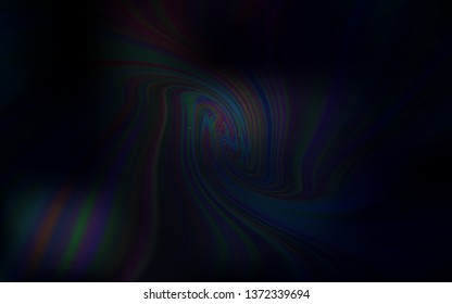 Dark Gray vector template with space stars. Modern abstract illustration with Big Dipper stars. Pattern for futuristic ad, booklets.