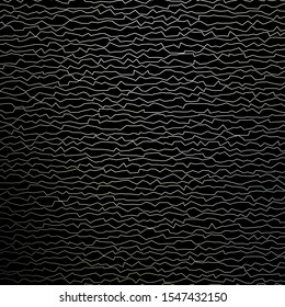 Dark Gray vector template with wry lines. Bright sample with colorful bent lines, shapes. Template for cellphones.