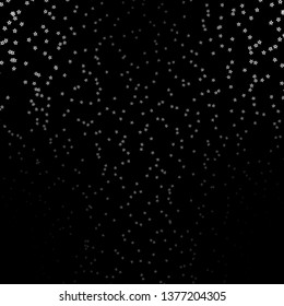 Dark Gray vector texture with beautiful stars. Colorful illustration with abstract gradient stars. Pattern for wrapping gifts.