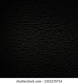 Dark Gray vector texture with circular arc. Illustration in halftone style with gradient curves. Pattern for websites, landing pages.