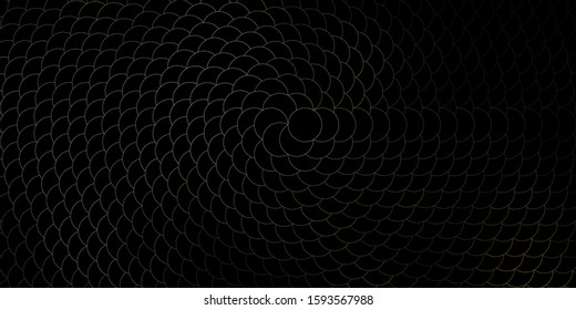 Dark Gray vector texture with disks. Abstract colorful disks on simple gradient background. New template for a brand book.