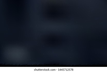 Dark Gray vector texture with milky way stars. Modern abstract illustration with Big Dipper stars. Pattern for astrology websites.