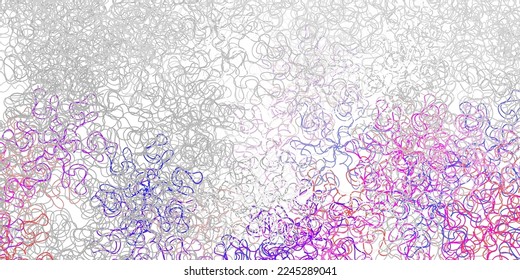 Dark gray vector texture with wry lines. Illustration in abstract style with gradient curved.  Pattern for websites, landing pages.