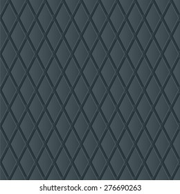 Dark gray wallpaper. 3d seamless background. Vector EPS10.