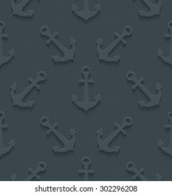 Dark gray wallpaper. 3d seamless background. Vector EPS10.