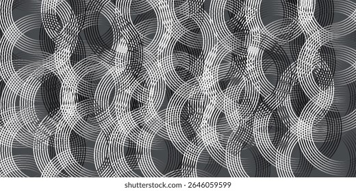 Dark gray white background with swirling wave patterns. The background features a textured, gray design, creating a modern.