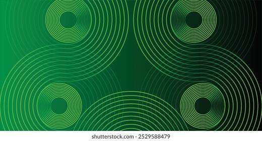 Fondo abstracto verde oscuro con líneas diagonales redondeadas. Diseño geométrico del arte de la línea de la raya. Patrón geométrico simple para el Anuncio. eps 10