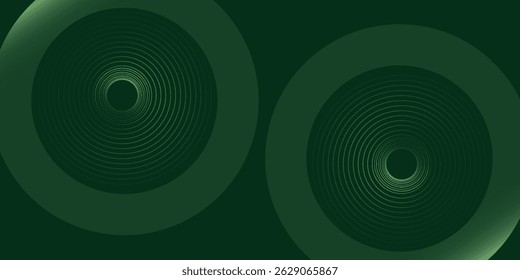 Fondo abstracto verde oscuro con líneas diagonales redondeadas. Diseño geométrico del arte de la línea de la raya. Patrón geométrico simple. Elemento gráfico moderno. Traje para el Anuncio. Vector