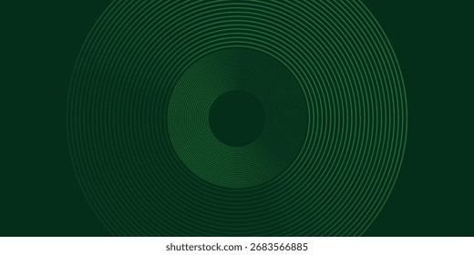 Fondo abstracto verde oscuro con líneas diagonales redondeadas. Diseño geométrico del arte de la línea de la raya. 