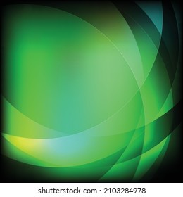 Fondo abstracto verde oscuro, EPS 10