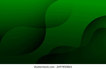 Fondo abstracto verde oscuro. Vector Eps10