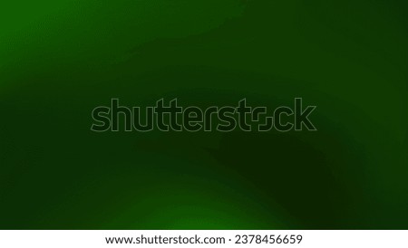 Dark Green Abstract Background. Flowing colors of green, smooth blurred gradation. Vector Illustration