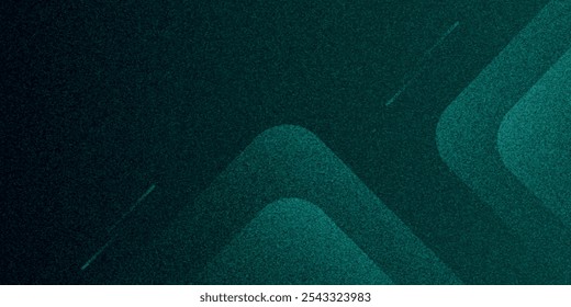 Fondo abstracto verde oscuro con líneas de oro y sombra. Las capas de superposición de formas geométricas. Cuadrados transparentes. Gráfico moderno de cuadrados redondeados de lujo