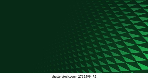Dunkelgrüner abstrakter Hintergrund mit moderner, leuchtender, geometrischer Textur. Hintergrundkonzept mit Texträumen für Banner, Werbung, Marketing, Präsentation und Website. VOL 3