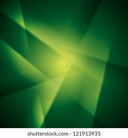 Fondo abstracto verde oscuro. Ilustración vectorial eps 10
