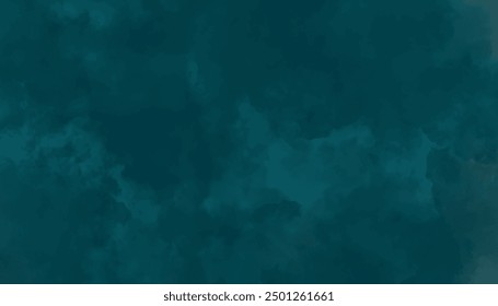 Dark green abstract background. Dark green watercolor background textured.	