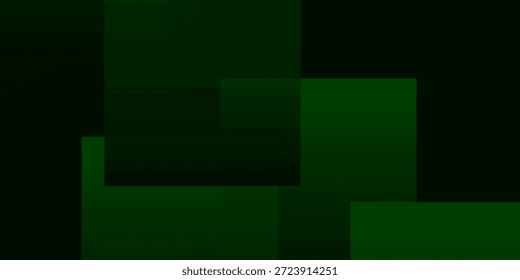 Fondo geométrico abstracto verde oscuro. Vector Eps10

