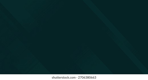 Dark green abstract stripes background vector with gradient shades, modern geometric design. Suit for business banners, templates, flyers, brochures, wallpaper, and presentation