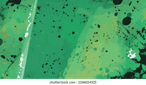 dark green background with dots and waves. eps10
