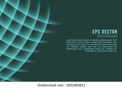 Dark green background eps vector editable elegant simple minimalism back ground glow BG abstract