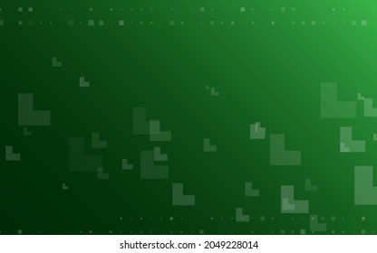 dunkelgrüner Hintergrund, zufälliger minimalistischer abstrakter Vektorgrafik für Logo, Karte, Banner, Web und Druck.