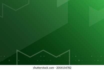 fondo verde oscuro, vector de ilustración abstracta al azar minimalista para logotipo, tarjeta, banner, web e impresión.