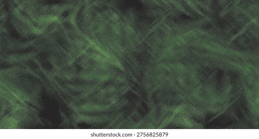 A dark green and black abstract background featuring a textured surface with organic, flowing patterns and subtle variations in shade, creating a sense of depth and movement.