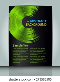 dark green black color Light Abstract Technology background computer graphic website internet and business. circuit. vector illustration. text box. Brochure. card. banner flyer magazine. Design label.