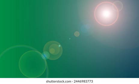 Dark green and black mix color abstract gradient with lense flare effect. Wallpaper background For Web and Mobile Applications, business infographic and social media, modern decoration, art template.