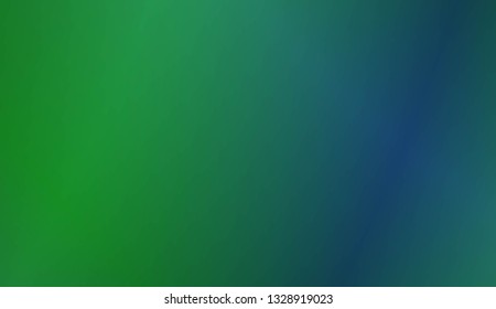 Dark green and blue color blurred background. Vector illustration.