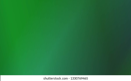 Dark green and blue color blurred background. Vector illustration.