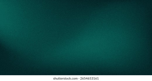 Fondo granulado azul verde oscuro, telón de fondo negro, textura del ruido
