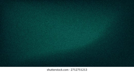dunkelgrüner, blauer, körniger Farbverlauf-Hintergrund, schwarzer Hintergrund, Geräuschtextur