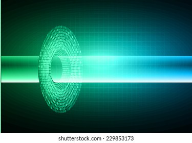 Dark green blue Light Abstract Technology background for computer graphic website internet and technology. 