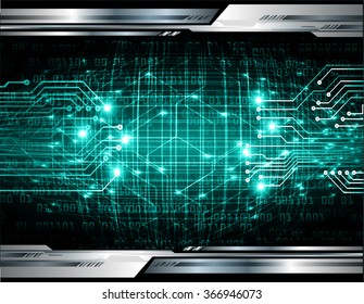 dark green blue Light Abstract Technology background for computer graphic website internet business. circuit. illustration.digital.infographics. binary code. www.motion. eye scan virus