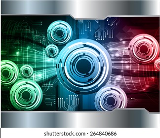 dark green blue red color Light Abstract Technology background for computer graphic website internet and business. circuit. silver background.
