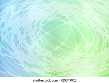 Dark green, blue vector doodle bright background. Glitter abstract illustration with doodles and lines drawn by child. The completely new template can be used for your brand book.
