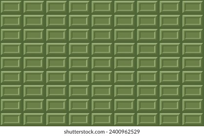 Dark Green Chocolate Board Background