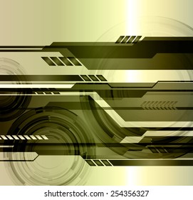 Dark green color Light Abstract Technology background for computer graphic website internet.