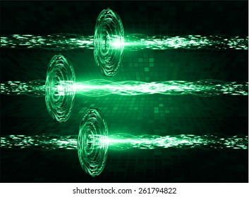 Dark green color Light Abstract Technology background for computer graphic website internet. circuit. silver.