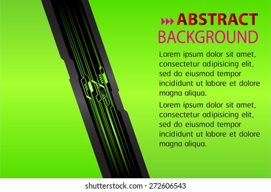 dark green color Light Abstract Technology background computer graphic website internet and business. circuit. vector illustration. text box. Brochure. card. banner flyer magazine. Design label.