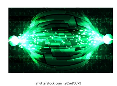 dark green color Light Abstract Technology background for computer graphic website internet and business. circuit. vector illustration. info graphics. spark, sparkle