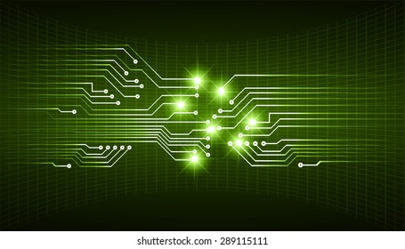 dark green color Light Abstract Technology background for computer graphic website internet and business. circuit. vector illustration. abstract digital . infographics. Grid mesh table