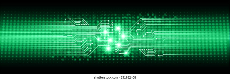 dark green color Light Abstract Technology background for computer graphic website internet and business. circuit. vector illustration. abstract. infographics. motion move blur.neon, Global