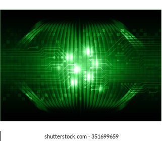 Dark green color Light Abstract Technology background for computer graphic website internet and business. circuit. vector illustration. infographics. motion move blur.neon. pixel.