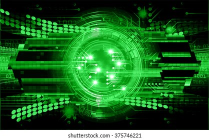 Dark green color Light Abstract Technology background for computer graphic website internet and business. circuit. vector illustration. infographics. motion move blur.neon. pixel. eye scan virus